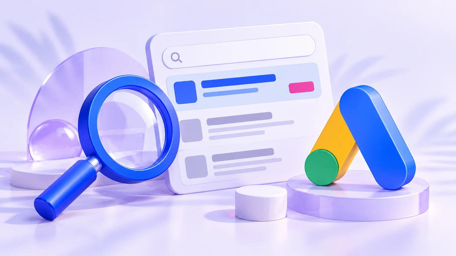 Symbole Google Ads et annonce mise en avant dans une page de résultats